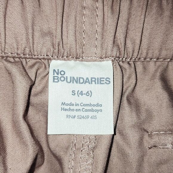 No Boundaries Cotton Parachute Pants, 30" Inseam, Women's Size Small - Picture 6 of 9